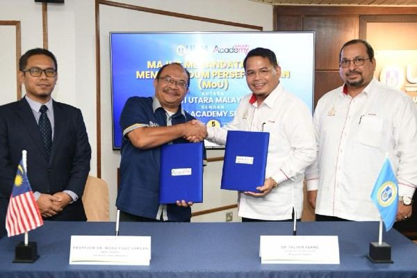 KERJASAMA UUM DAN SALIHIN ACADEMY FOKUS EMPAT AGENDA