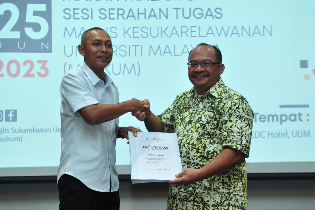 MASKUM TRAINS UNIVERSITY DENIZENS TO BE SELFLESS VOLUNTEERS