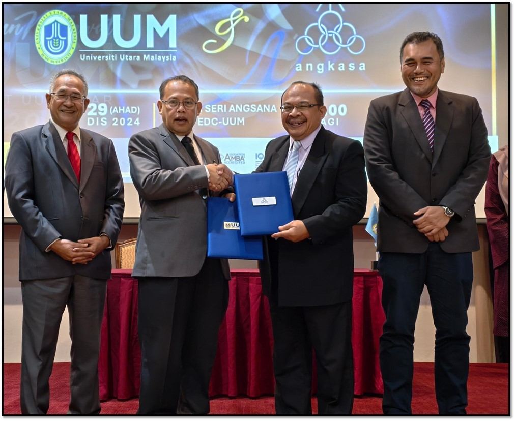 ANGKASA – UUM SEALED MOU TO ENHANCE COOPERATIVE MANAGEMENT EFFICIENCY