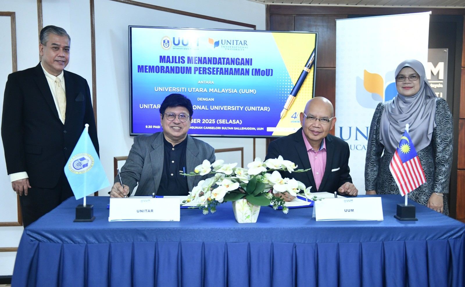 UUM-UNITAR Seal MoU to Strengthen Academic Innovation and Research