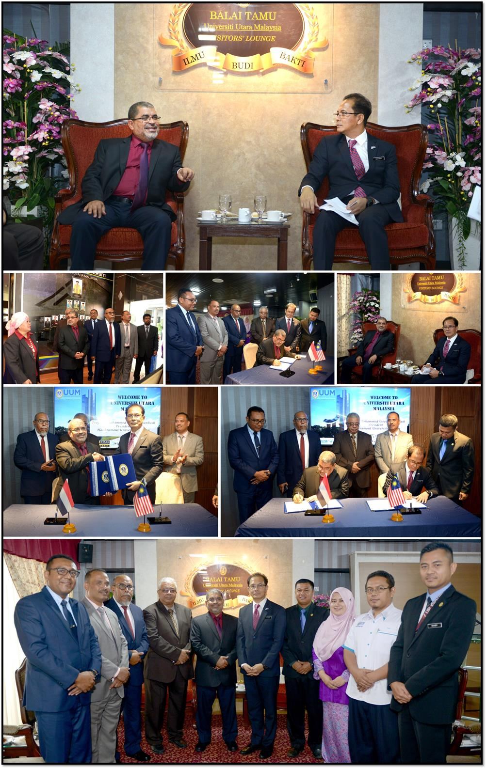 UUM AND HADHRAMOUT UNIVERSITY YEMEN SET TO BOOST COOPERATION