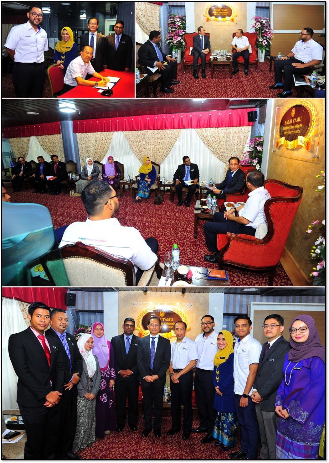 A COURTESY VISIT FROM CHIEF EXECUTIVE OFFICER SME CORP MALAYSIA