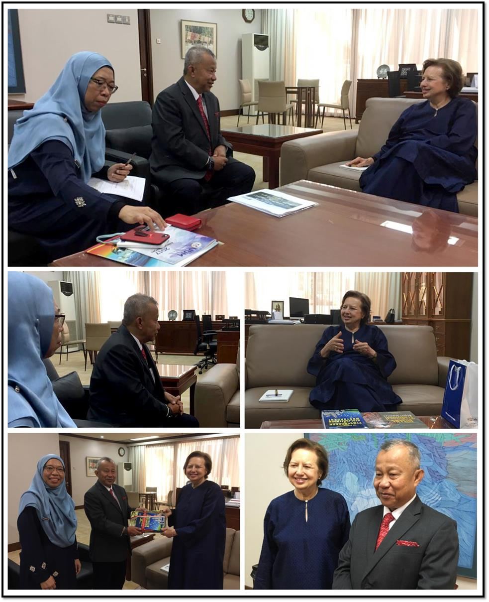 CHAIRMAN OF UUM BOARD OF DIRECTORS PAYS COURTESY CALL ON THE CHAIRMAN OF PNB