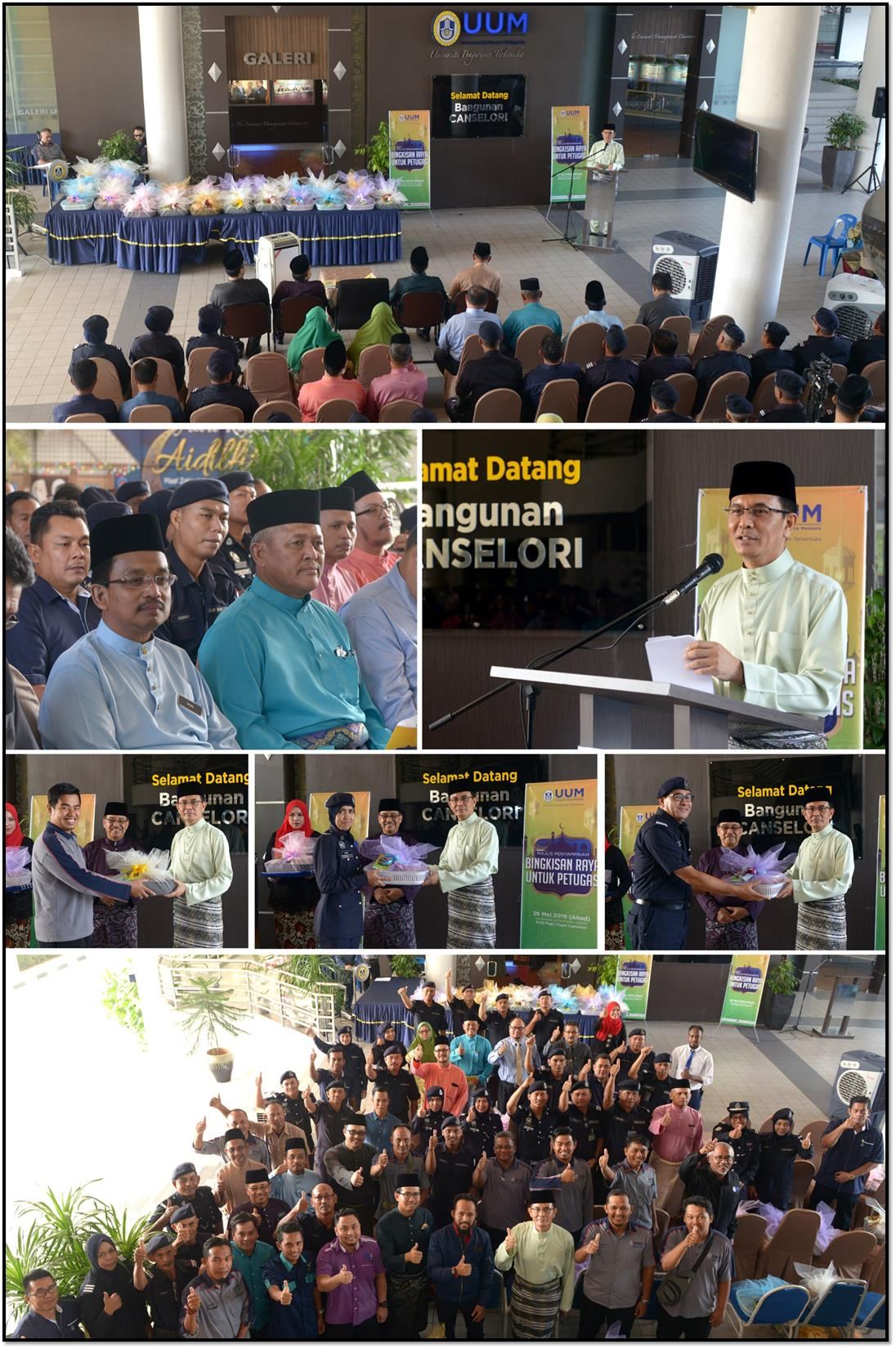 UUM HONOURS STAFF ANSWERING THE CALL OF DUTY ON AIDILFITRI