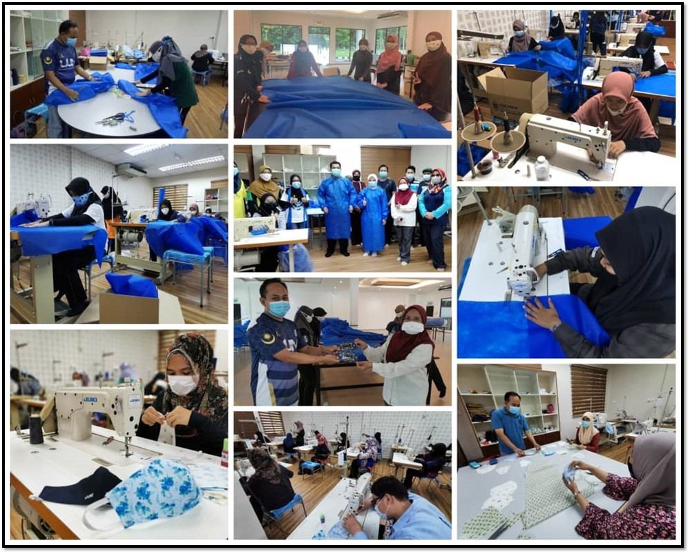 ppe gown kesihatan