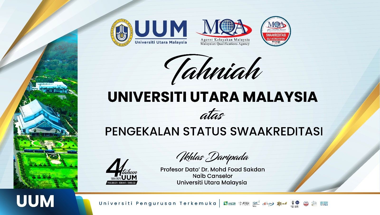 UUM Maintains Self-Accreditation, Reaffirms Academic Standards