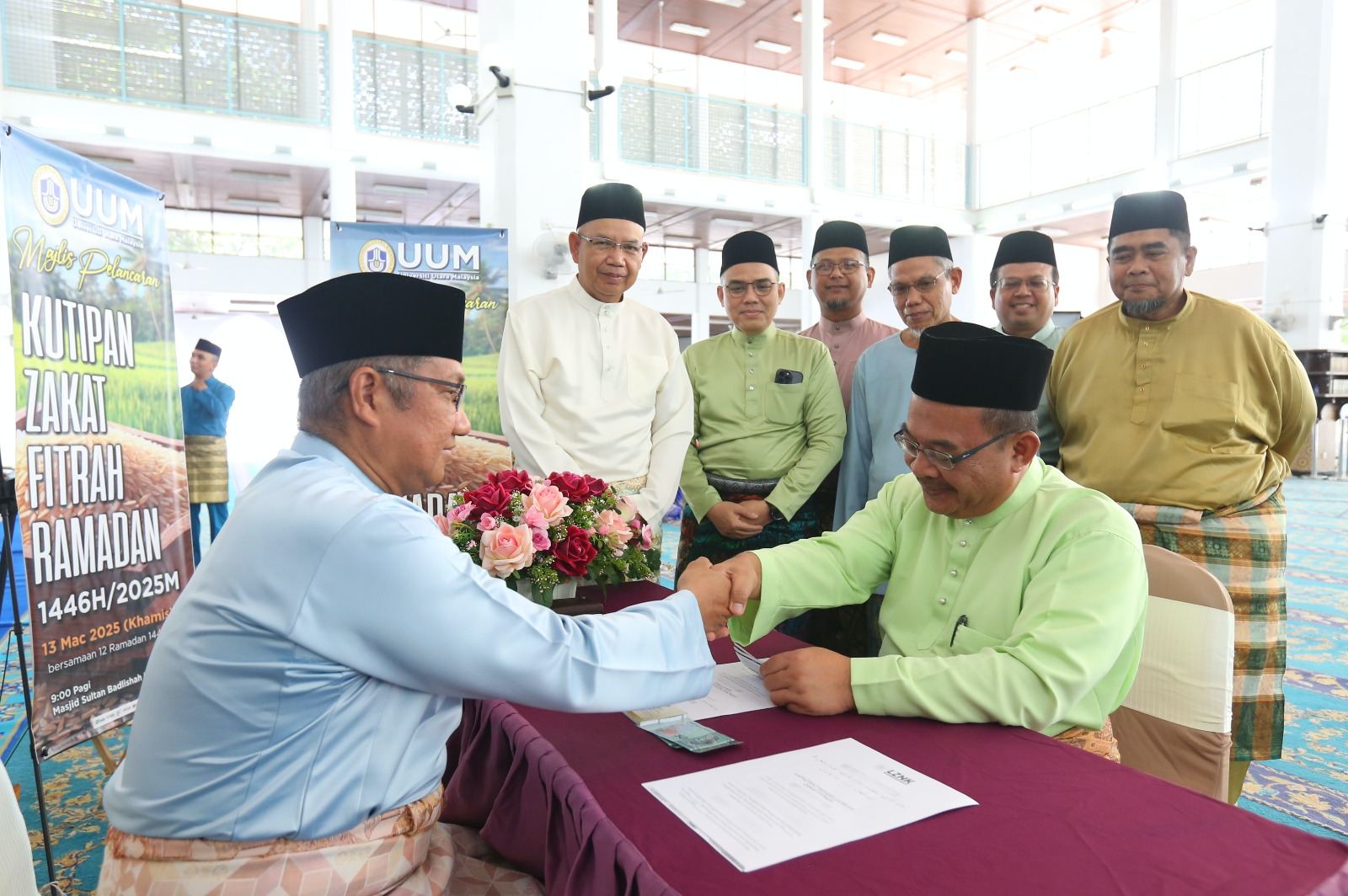   UUM RECORDS SIGNIFICANT RISE IN ZAKAT FITRAH COLLECTION